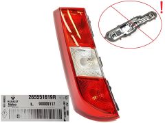 Lukturis Kreisais Aizmugurē Dacia Dokker 265551619R Valeo Jauns Oriģināls