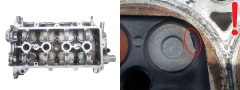Cilindra galva Toyota Yaris 1.3 16V VVT-i 2SZ-FE