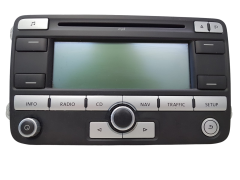 Radio Cd Mp3 Atskaņotājs Navi VW Golf 1K0035191D 7612002044 Blaupunkt 1154