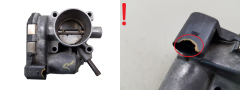 Gāzes korpusa vārsts VWAG 1.4 030133062A 0280750049 Bosch 2445