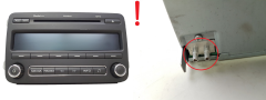 Radio Cd Mp3 Atskaņotājs Skoda Fabia Roomster 5J0035161C DE2-633 Swing Delphi