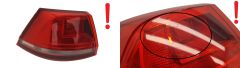 Lukturis Kreisais Aizmugurē VW Golf 7 5G9945095C 0km