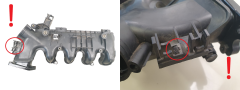 Ieplūdes kolektors 0361N3 9653808680 1.6 HDI 16v TDCI Citroen Peugeot Ford s21