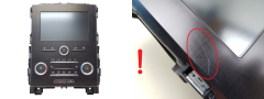 Automagnētola Navi A/C Renault Megane 4 280903276R