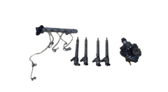 Degvielas sūknis un inžektori 167008960R 0445010404 0445110546 1.6dCi Renault