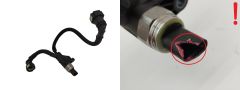Degvielas caurule Citroen Peugeot 9828711180 1.5 HDI