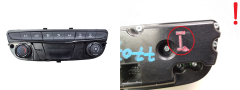 Apsildes Kontroles Bloks A/C Opel Astra K 39042438 GM