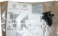 Stiprinājuma Klipsis Zderzaka Jauns Oriģināls 7401.HS 7401HS Citroen Peugeot