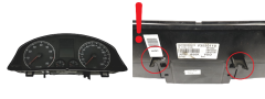 Spidometrs VW Golf MK5 1K0920850K 110080246024 53615