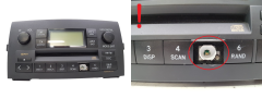 Radio CD atskaņotājs Toyota Corolla 86120-13060-B0 CQ-TS7170A