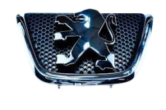 Emblēma Priekšā Oriģināls Peugeot 206 7810c5