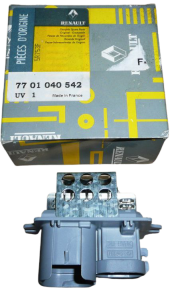Ventilatora Rezistors Oriģināls Renault Megane 7701040542