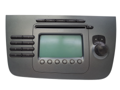 Radio Cd Mp3 Atskaņotājs Seat Altea 5P1035186B 7646636366 Blaupunkt 1207