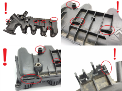 Ieplūdes kolektors 0361N3 9653808680 1.6 HDI 16v TDCI Citroen Peugeot Ford 1870