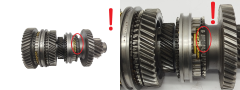 Pārnesumkārbas Vārpsta Ar Renault Master 2 PF1009 8200106610 8200106699