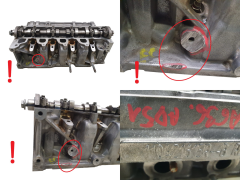 Cilindra galva 110421615R--B 110413019R 1.5dci Renault Nissan S2