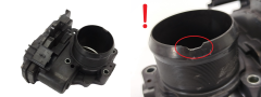 Gāzes korpusa vārsts Citroen Peugeot 9806625280 A2C85766300 2.0 HDI 4