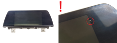 Navigācijas displejs BMW 4 6550 9322120 -09 CID65 F30/F31 L7 MID