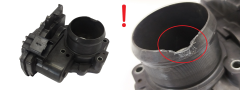 Gāzes korpusa vārsts Citroen Peugeot 9806625280 A2C85766300 2.0 HDI 5