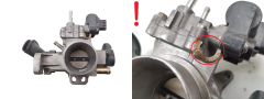 Gāzes korpusa vārsts Toyota Yaris 22210-0J010 136800-1702 1597