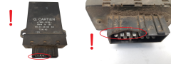 Ventilatora Relejs 9625286880 G.CARTIER 734142 Citroen Peugeot 1028