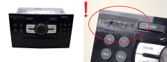 Radio CD atskaņotājs 30 MP3 Opel 13357129 497316088 UZU RJ GM