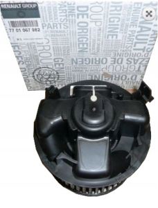 Salona Ventilatora Motors Oriģināls Renault Twingo Duster Logan 7701067982