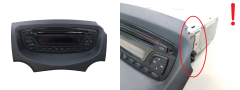 Radio CD atskaņotājs Ford KA 2 7354765230 28223223 B420 HIGH Delphi