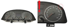 Spidometrs VW Touran 1T0920861A 110080217019 47474
