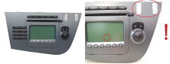 Radio CD atskaņotājs Seat Leon 1P1035152 N87 7645671366 Blaupunkt LHD