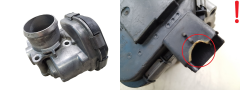 Gāzes korpusa vārsts Citroen Peugeot 9673534480 1.6 HDI Delphi 2942