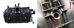 Ieplūdes kolektors Opel Agila 55350545 09129714 1.2 16V