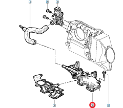 Eļļas Separators 1105000QAA Renault 1.4 1.6 16V