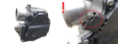 Gāzes korpusa vārsts EGR Fiat Opel 55260126 HU150600-0020 1.3 CDTI 3057