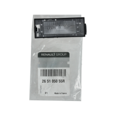 Numurzīmes apgaismojums Oriģināls 265105055R Renault Dacia