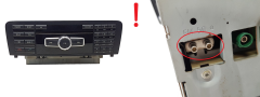 Radio CD atskaņotājs Navi Mercedes-Benz A A2469006810 A2469010802 A1669022605