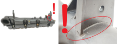 Ieplūdes kolektors 0361P8 0361.P8 6C1Q-9424-AB 2.2 HDI Boxer Jumper Transit