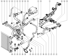 Radiatora caurule Oriģināls Renault Espace 4 2.0 16v 8200018388
