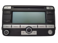 Radio Cd Mp3 Atskaņotājs Navi Volkswagen 1K0035191D 7612002044 Blaupunkt 1316