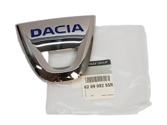 Emblēma Priekšā Dacia Logan Sandero 628908295R Jauns Oriģināls