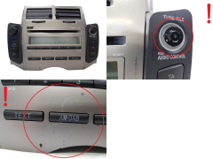 Radio Cd Mp3 Atskaņotājs Toyota Yaris 86120-0D490 W13811 Fujitsu 1362