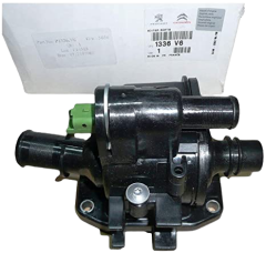 Termostata Korpuss Oriģināls Citroen Peugeot C2 C3 207 307 1.4 HDI 1336V6