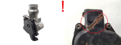 Gāzes korpusa vārsts 8200614985 Renault Dacia Nissan 1.5 DCI 1140