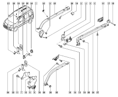 Durvju Rullītis Labā Oriģināls Renault Kangoo 2 8200497626