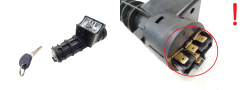 Aizdedzes Slēdzene Fiat Seicento 0.5521 0.6670 B365 TRW 1412