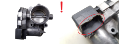 Gāzes korpusa vārsts Citroen Peugeot 0280750085 1635Q9 1.6 Bosch 1957