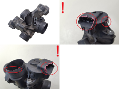 Gāzes korpusa vārsts Peugeot 407 9655971780 1.6 HDI Delphi 3147