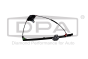 Logu Pacēlājs Priekšā Labais Ar VW T4 701837502D 88371811902 DPA