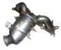 Izplūdes kolektors Oriģināls 0341.J9 0341J9 Citroen C5 II 2.0 16V