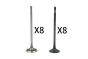 Vārsts Komplekts 04E109601 04E109611L B18631 VW Audi Seat Skoda Borsehung